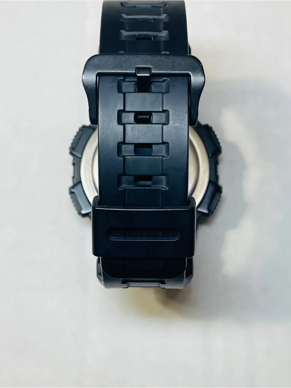 Casio Men's Watch W736H Super Illuminator Digital Quartz Black Resin Black 3446